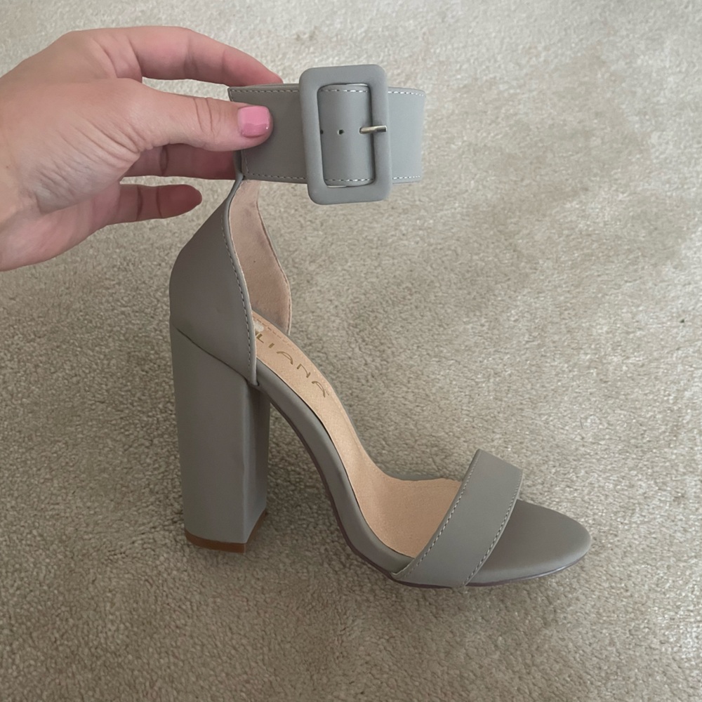 Grey heels